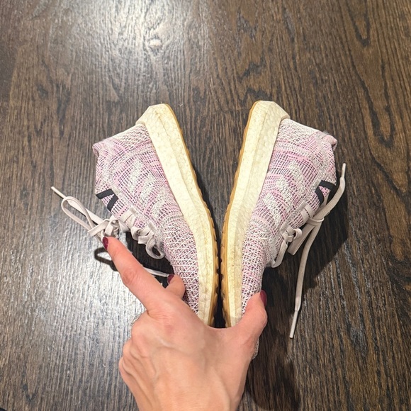adidas Pink and Cream Athletic Shoes - Picture 2 of 5